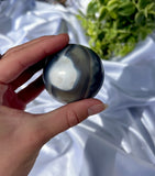 orca agate sphere